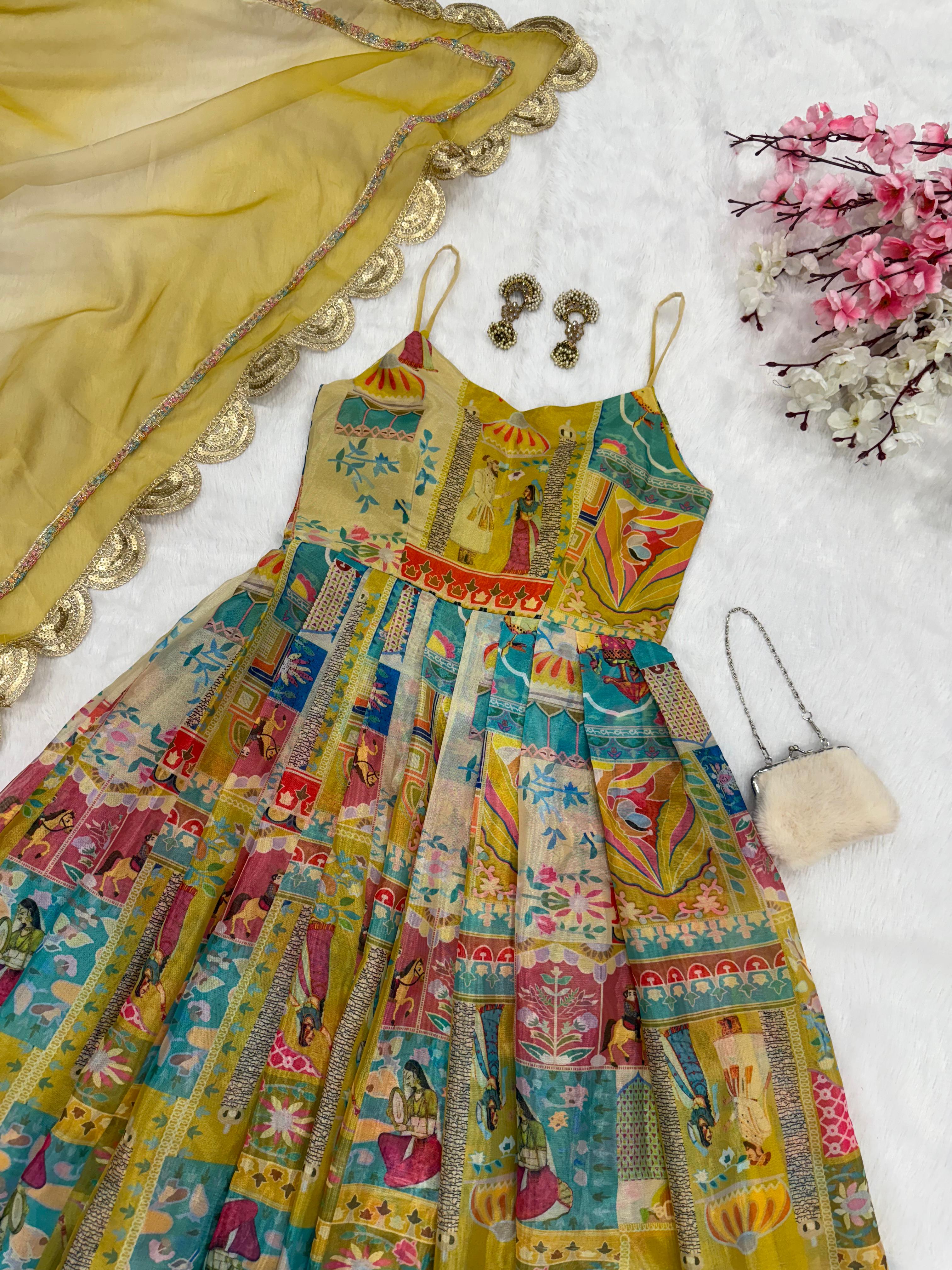 Maverick Fusion Anarkali Gown